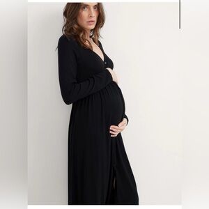 Hatch Softest Rib Nursing Dress